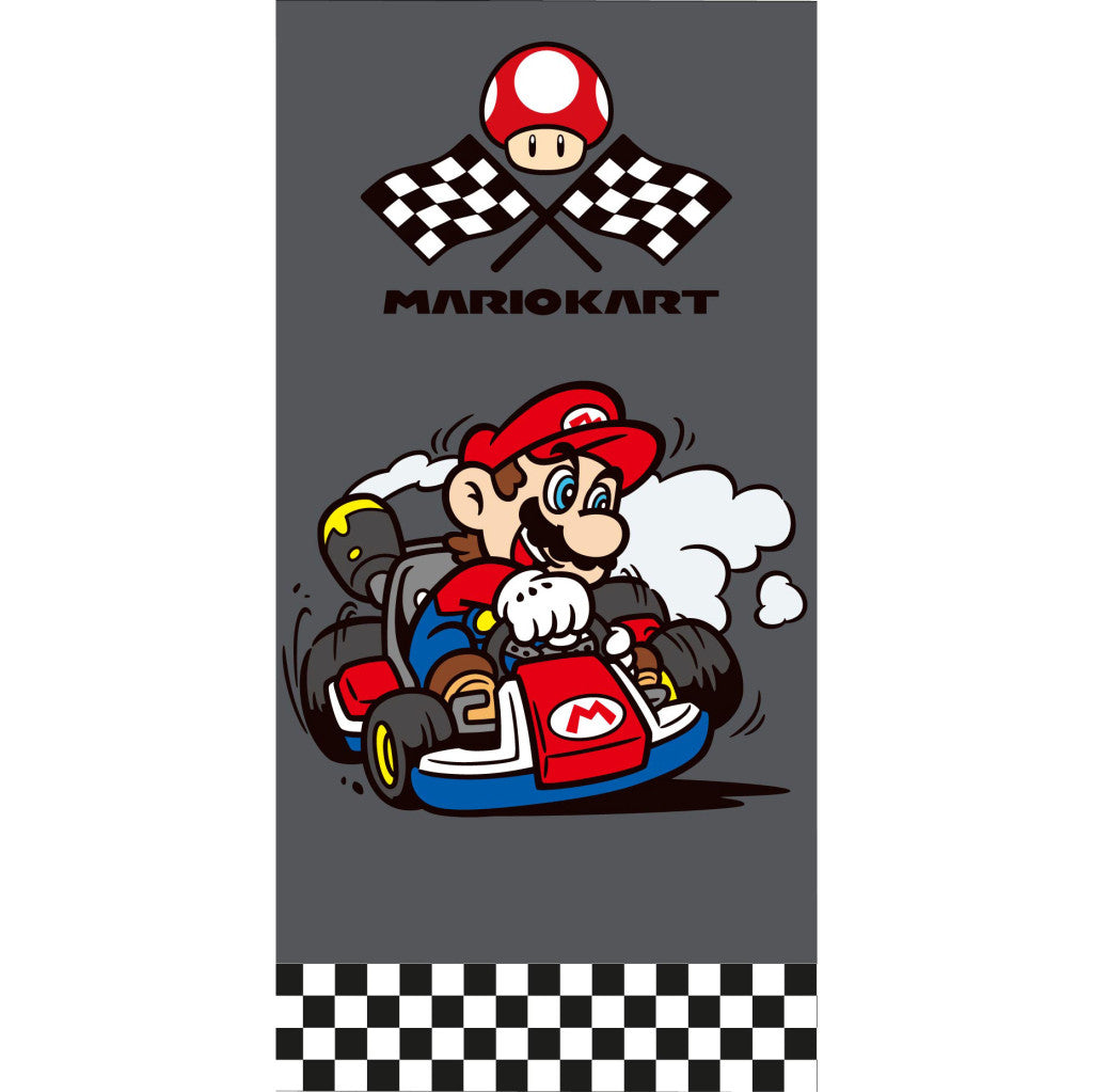 Super Mario Kart fürdőlepedő, strand törölköző 70x140cm