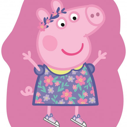 Peppa malac formapárna, díszpárna 31*43 cm