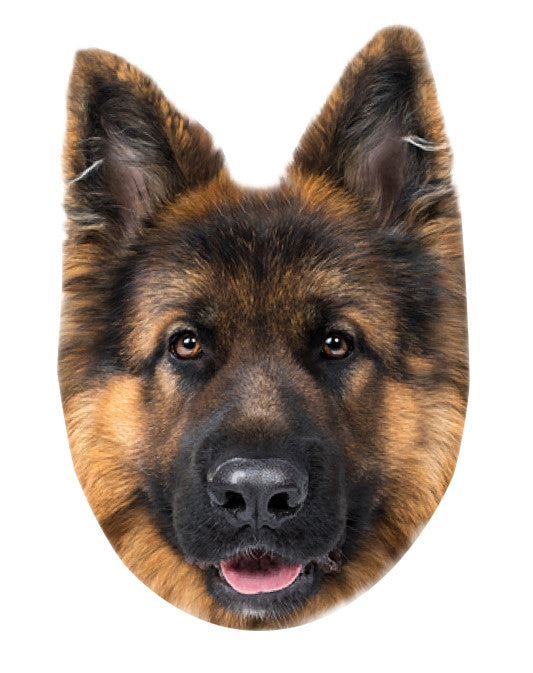Kutyás German Shepherd formapárna, díszpárna 32x36 cm