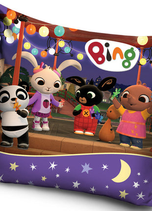 Bing Party párnahuzat 40x40 cm Velúr