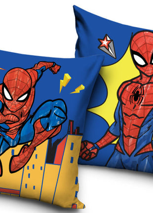 Pókember Super Hero párnahuzat 40x40 cm Velúr