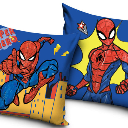 Pókember Super Hero párnahuzat 40x40 cm Velúr