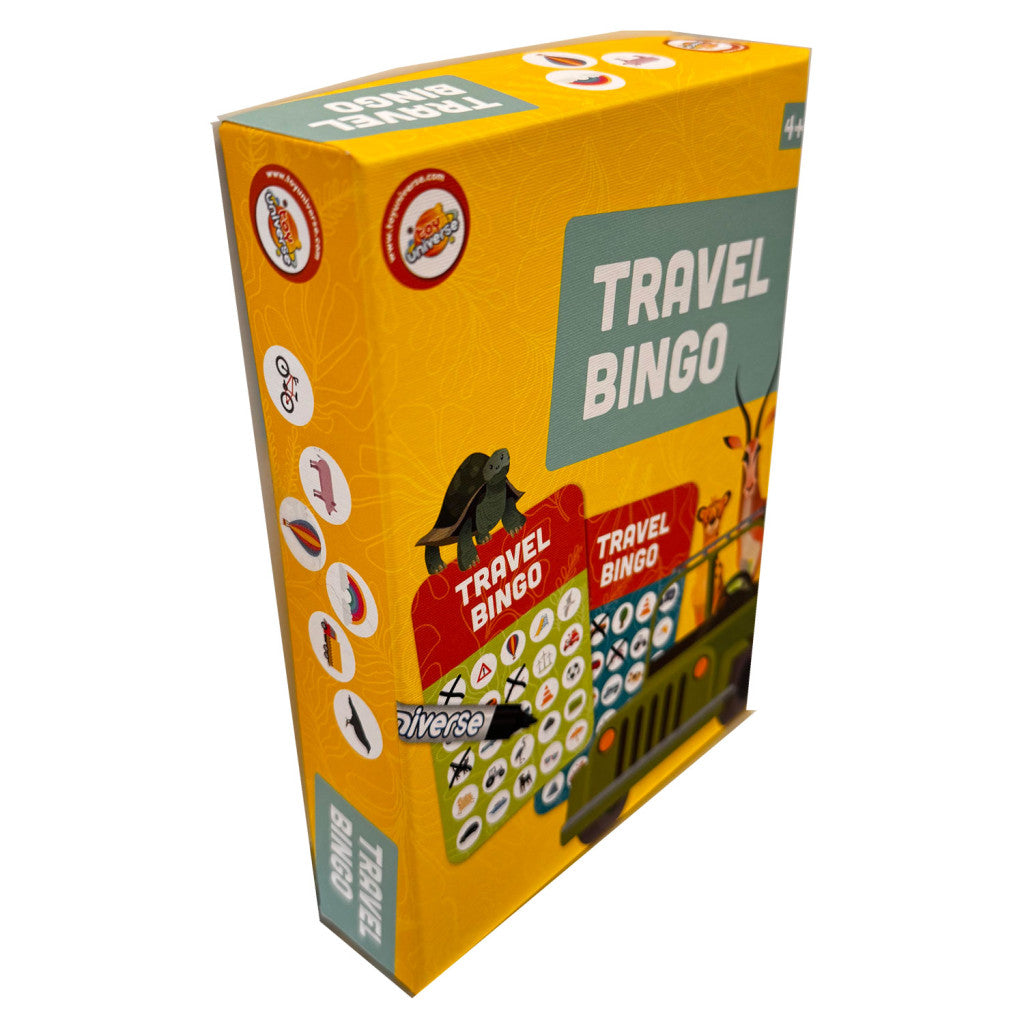 Utazó játék Bingo