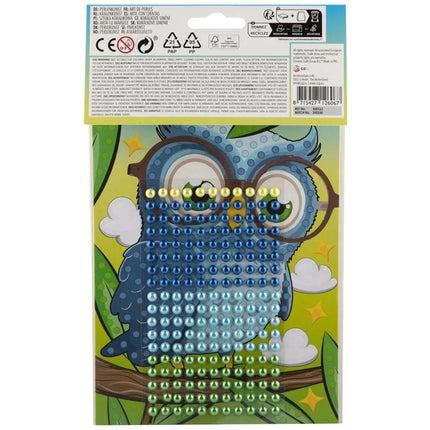 Bagoly Glasses gyöngyös kreatív szett