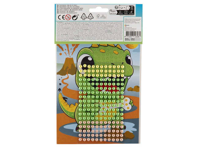 Dinoszaurusz Bones gyöngyös kreatív szett