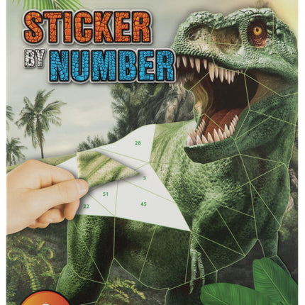 Dinoszaurusz Expedition puzzle matrica szett