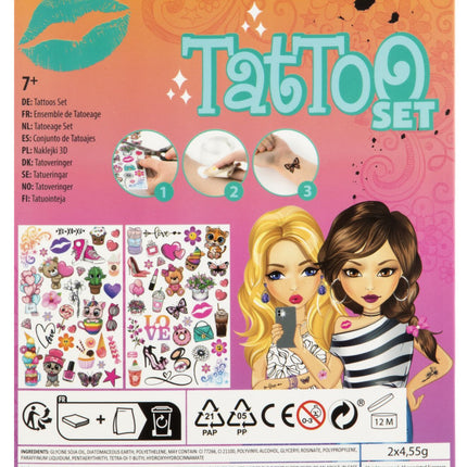 Csajos Besties tetkó szett 2 ív