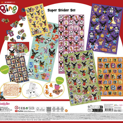 Bing Fun Super matrica szett játékkal