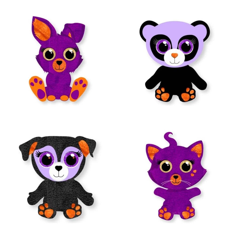 Halloween Seasonal plüss meglepetés figura 4 változatban