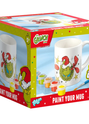 A Grincs Dr Seuss festhető porcelán bögre 235 ml Díszdobozban