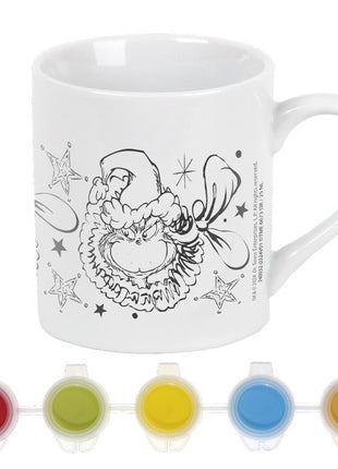 A Grincs Dr Seuss festhető porcelán bögre 235 ml Díszdobozban