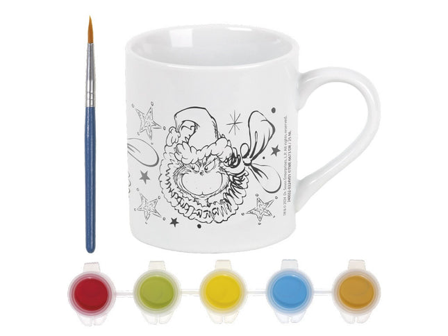 A Grincs Dr Seuss festhető porcelán bögre 235 ml Díszdobozban