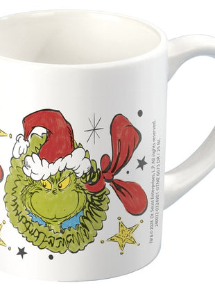A Grincs Dr Seuss festhető porcelán bögre 235 ml Díszdobozban