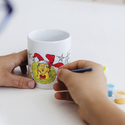 A Grincs Dr Seuss festhető porcelán bögre 235 ml Díszdobozban