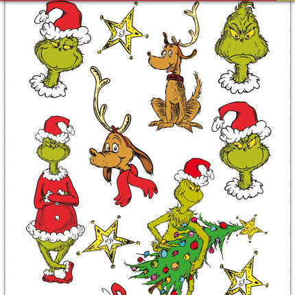 A Grincs Dr Seuss tetkó 13 db-os