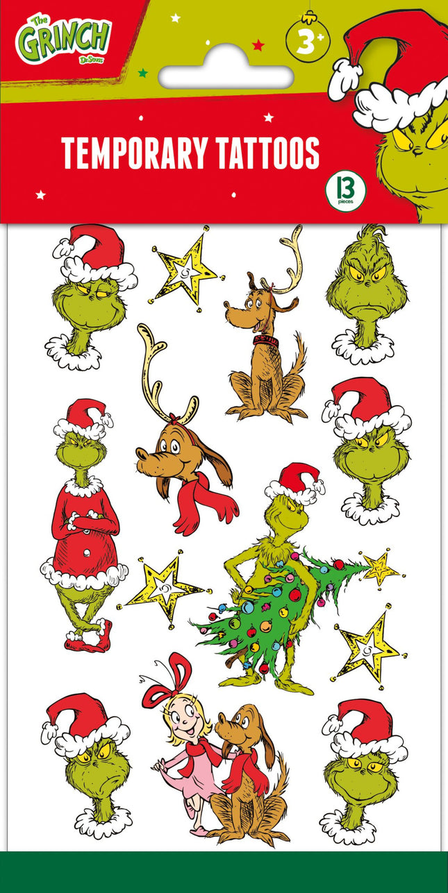 A Grincs Dr Seuss tetkó 13 db-os