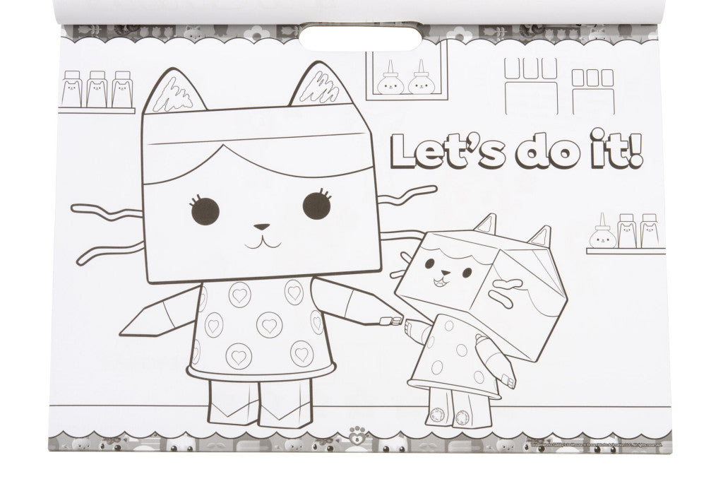 Gabi babaháza Cats színező és activity szett