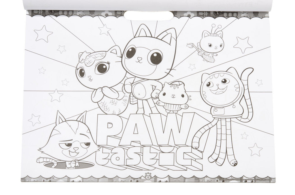 Gabi babaháza Cats színező és activity szett