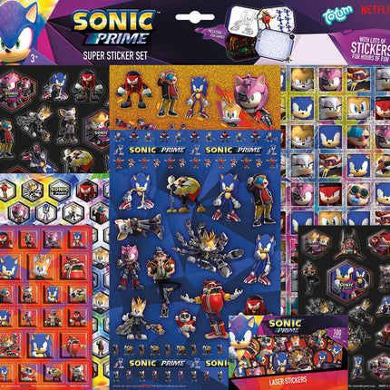 Sonic a sündisznó Prime Super matrica szett játékkal
