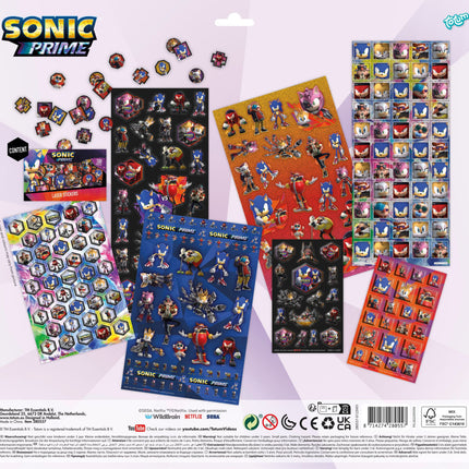 Sonic a sündisznó Prime Super matrica szett játékkal