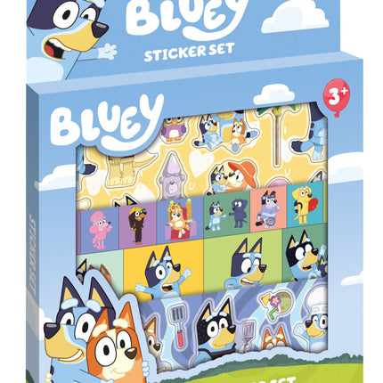 Bluey Home matrica szett