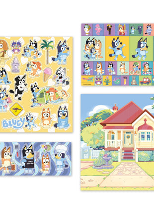 Bluey Home matrica szett