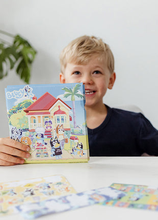 Bluey Home matrica szett