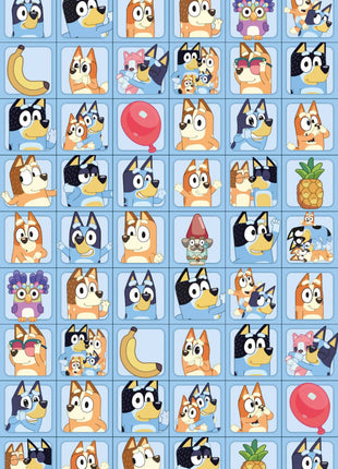 Bluey Bingo mini matrica szett