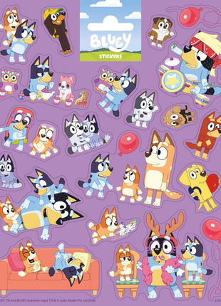 Bluey Play matrica szett