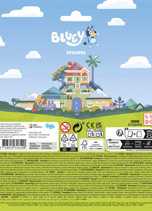 Bluey Play matrica szett