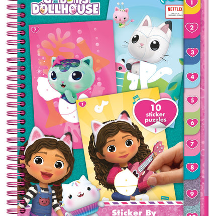 Gabi babaháza Sprinkle Party puzzle matrica és színező szett