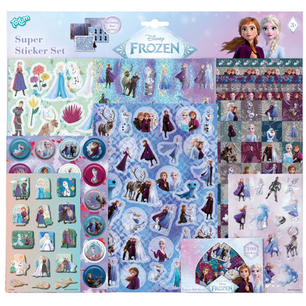 Disney Jégvarázs Adventure Super matrica szett játékkal
