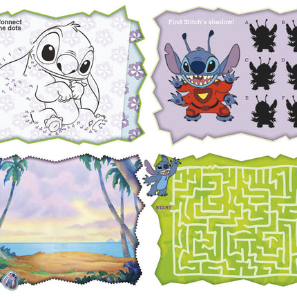 Disney Lilo és Stitch, A csillagkutya Extrovert Super matrica szett játékkal