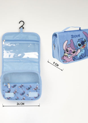 Disney Lilo és Stitch, A csillagkutya felakasztható, összehajtható piperetáska 25 cm