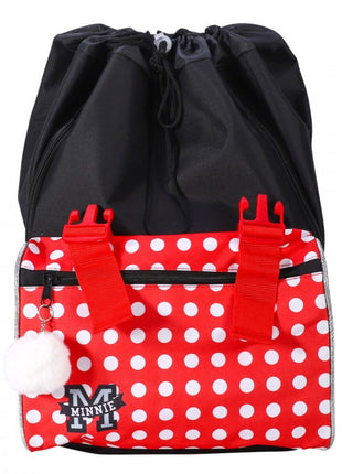 Disney Minnie iskolatáska, táska Pomponnal, 42 cm