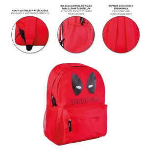 Deadpool Red iskolatáska, táska 41 cm