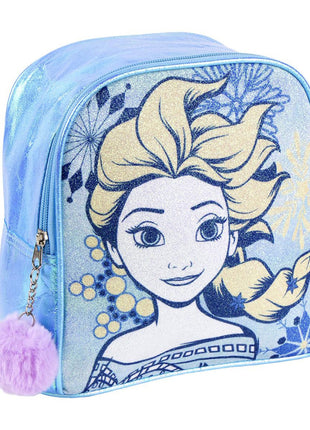 Disney Jégvarázs Sparkly hologrammos hátizsák, táska 21 cm