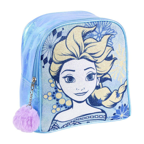 Disney Jégvarázs Sparkly hologrammos hátizsák, táska 21 cm