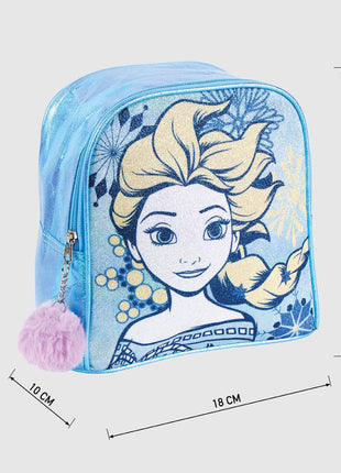 Disney Jégvarázs Sparkly hologrammos hátizsák, táska 21 cm