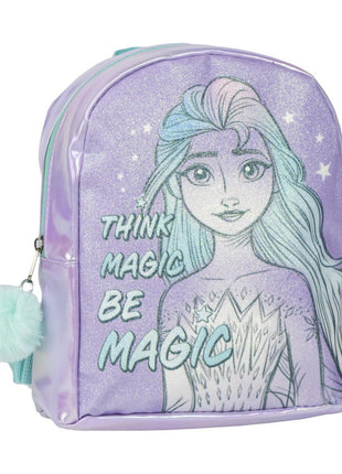 Disney Jégvarázs Magic hologrammos hátizsák, táska 23 cm