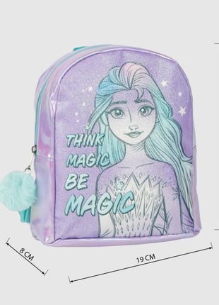 Disney Jégvarázs Magic hologrammos hátizsák, táska 23 cm