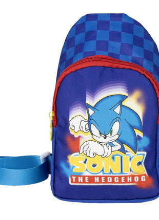 Sonic a sündisznó Bandolier oldaltáska 23 cm