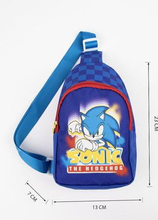 Sonic a sündisznó Bandolier oldaltáska 23 cm