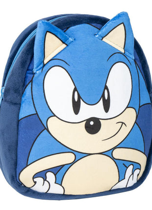 Sonic a sündisznó plüss hátizsák, táska 22 cm
