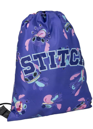 Disney Lilo és Stitch, A csillagkutya Purple sporttáska tornazsák 39 cm
