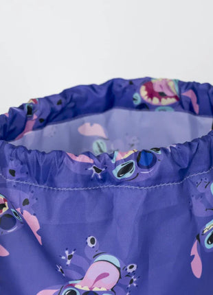 Disney Lilo és Stitch, A csillagkutya Purple sporttáska tornazsák 39 cm