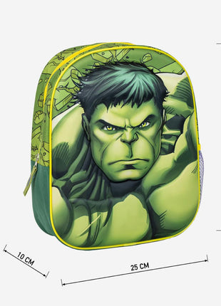 Bosszúállók Hulk 3D hátizsák, táska 31 cm