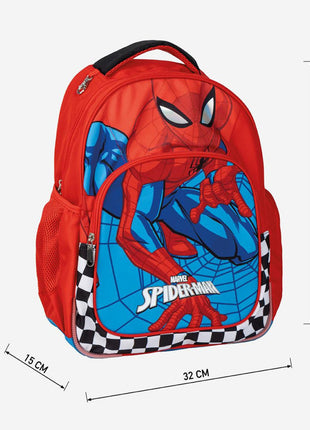 Pókember Checked iskolatáska, táska 42 cm