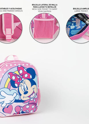 Disney Minnie Dots hátizsák, táska 29 cm