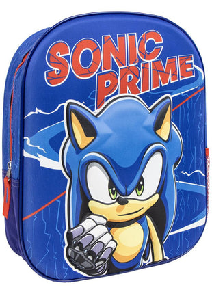 Sonic a sündisznó Prime 3D hátizsák, táska 31 cm